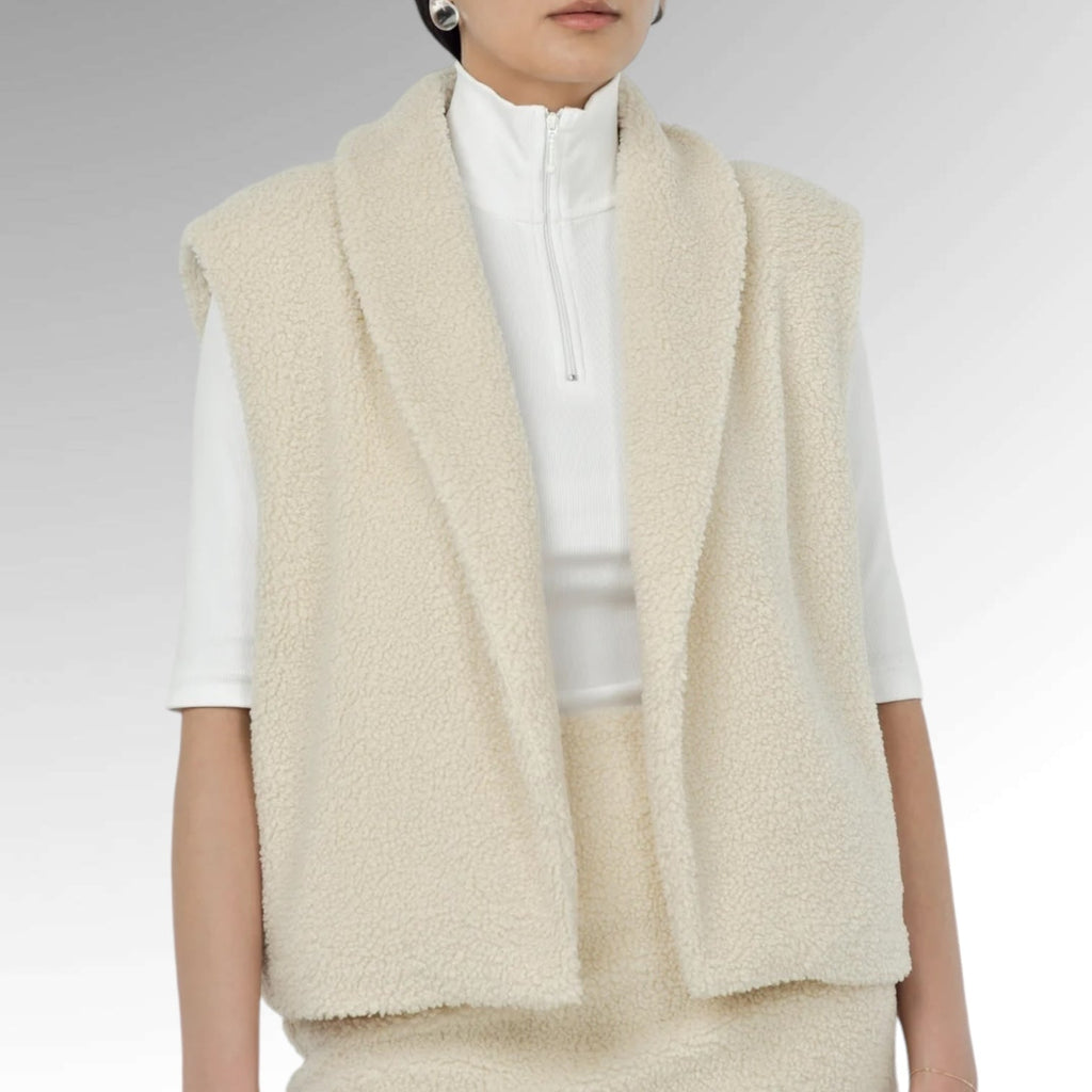 Paper Label Honey Vest - Studio RA Boutique