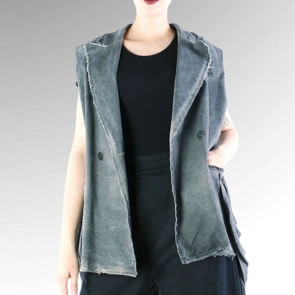 Sanctamuerte O/S Vest - Studio RA Boutique