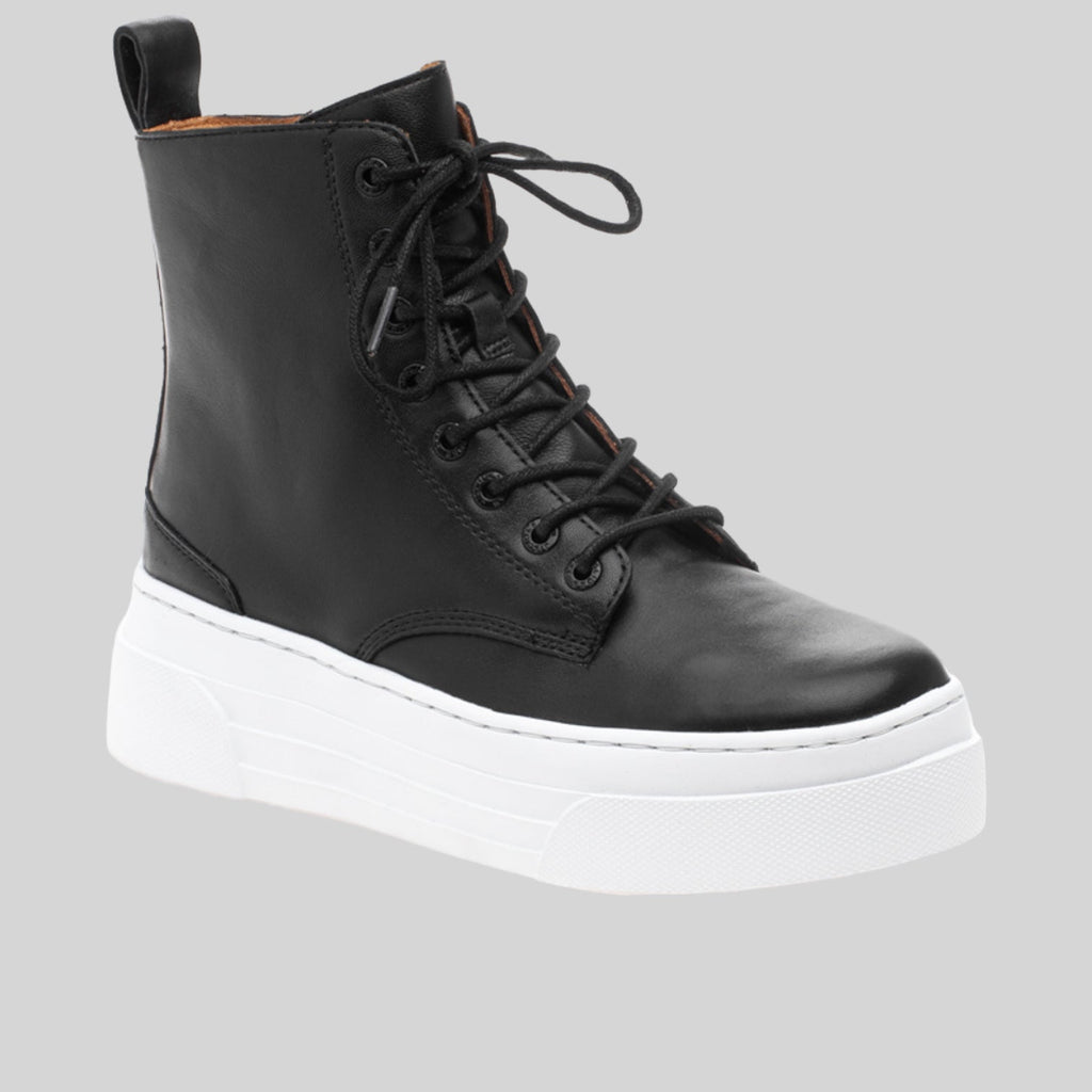 J/Slides Andre Black Leather - Studio RA Boutique