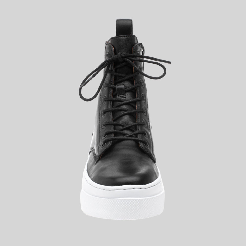 J/Slides Andre Black Leather - Studio RA Boutique