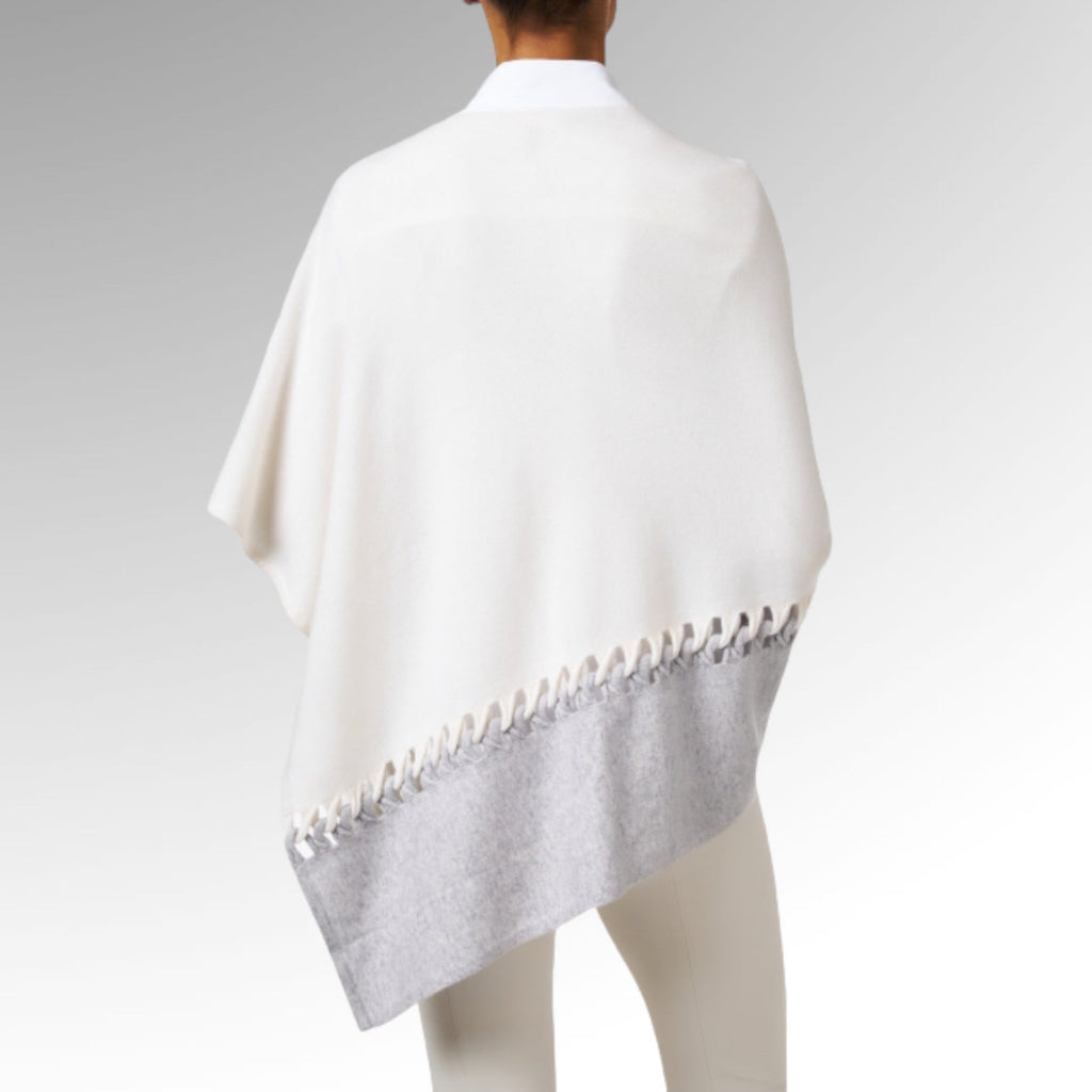 Kinross Twist Stitch Poncho - Studio RA Boutique