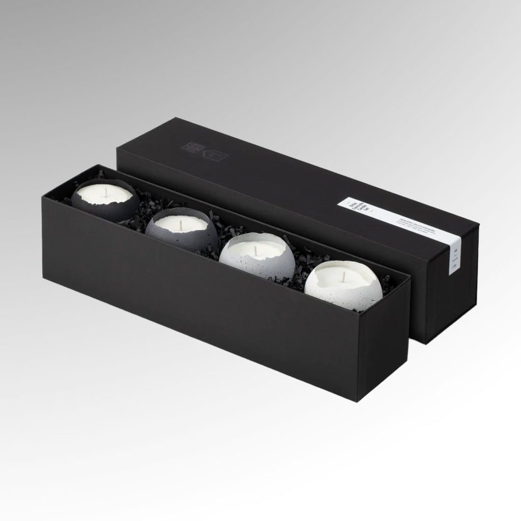 Konzuk Box Set - Orbis Concrete Candles - StudioRA Boutique