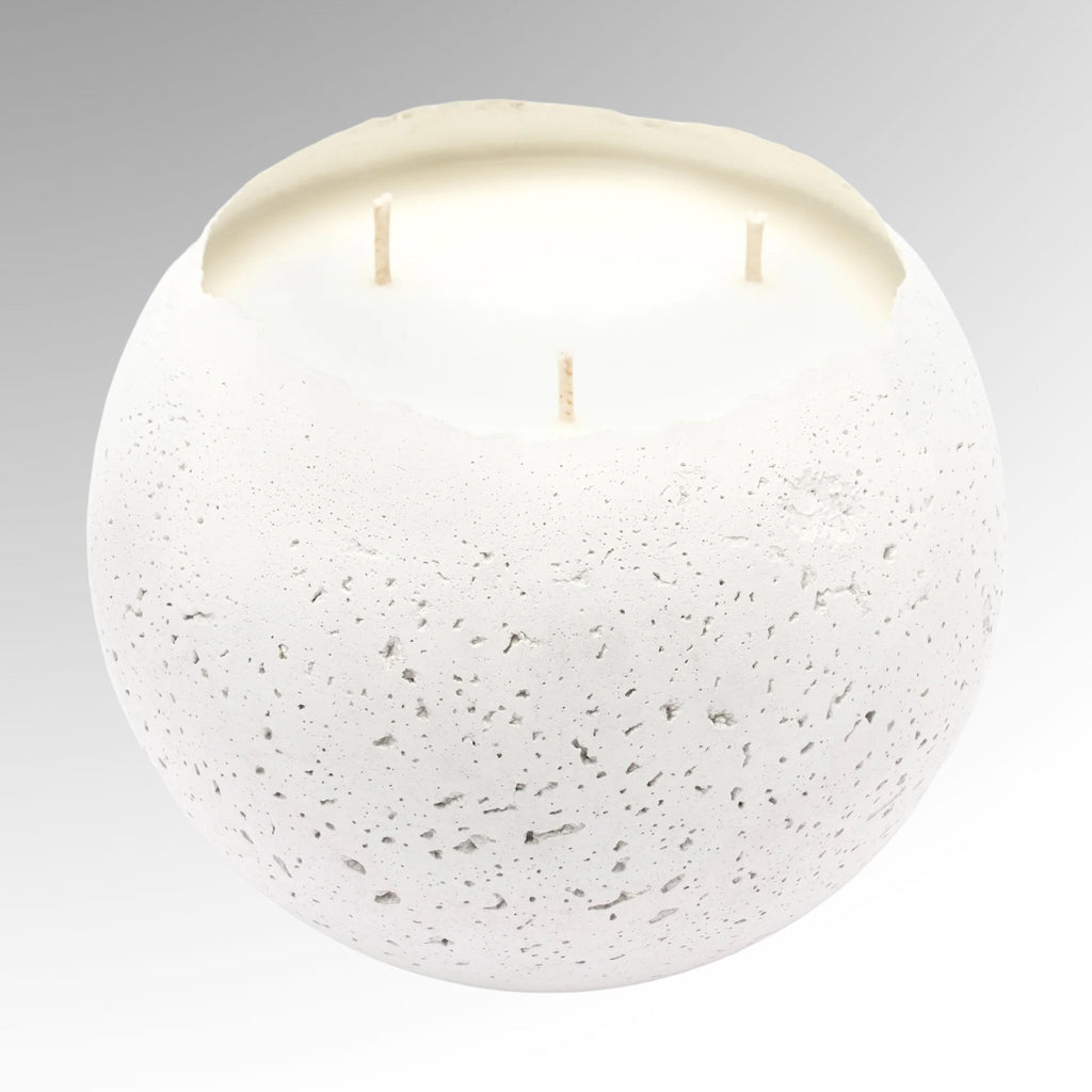 Konzuk Orbis Concrete Candle LG - StudioRA Boutique