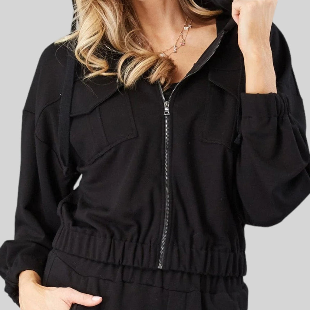 Lola & Sophie Luxe Zip Hoodie - Studio RA Boutique