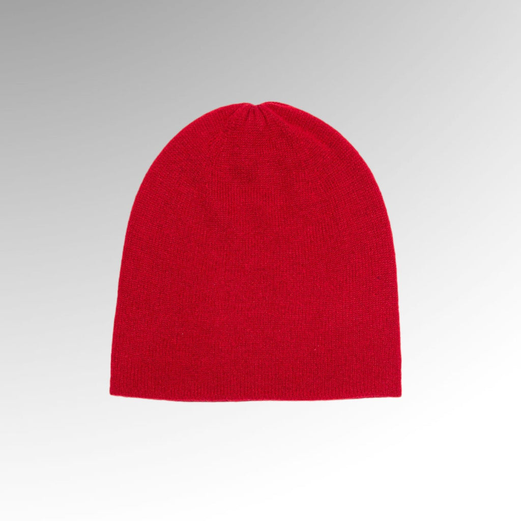 Paychi Guh Slouchy Beanie - Red - Studio RA Boutique