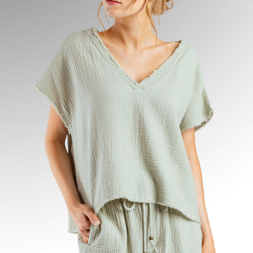 Sunday's Jay Top - Studio RA Boutique