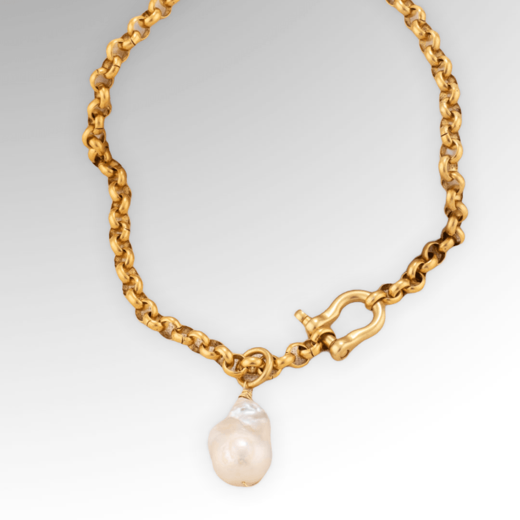 T&T Dakota Brass Necklace - StudioRA Boutique